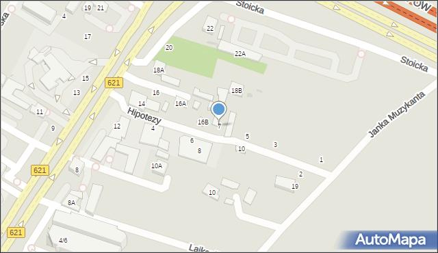 Warszawa, Hipotezy, 7, mapa Warszawy