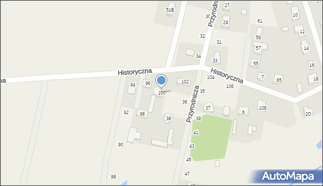 Wielgolas Duchnowski, Historyczna, 100, mapa Wielgolas Duchnowski