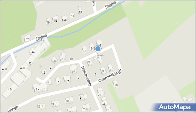 Kłodzko, Hłaski Marka, 11, mapa Kłodzka