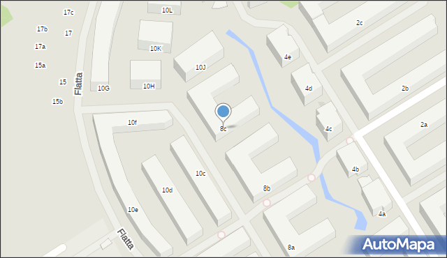 Warszawa, Hlonda Augusta, ks. kard. Prymasa, 8c, mapa Warszawy