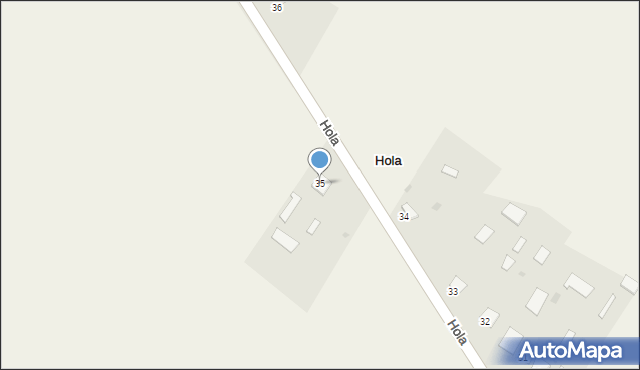 Hola, Hola, 35, mapa Hola