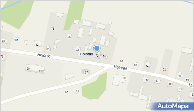 Holonki, Holonki, 72, mapa Holonki