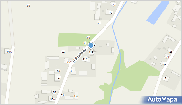 Hołowienki, Hołowienki, 31B, mapa Hołowienki