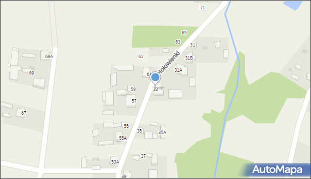 Hołowienki, Hołowienki, 33, mapa Hołowienki