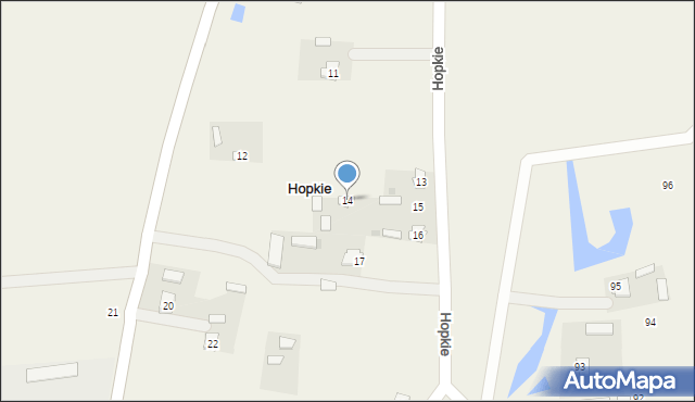 Hopkie, Hopkie, 14, mapa Hopkie