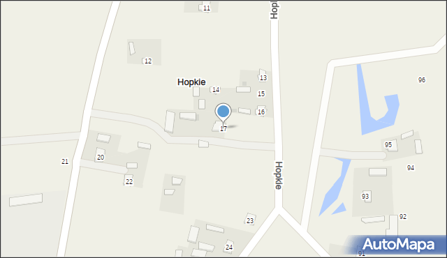 Hopkie, Hopkie, 17, mapa Hopkie