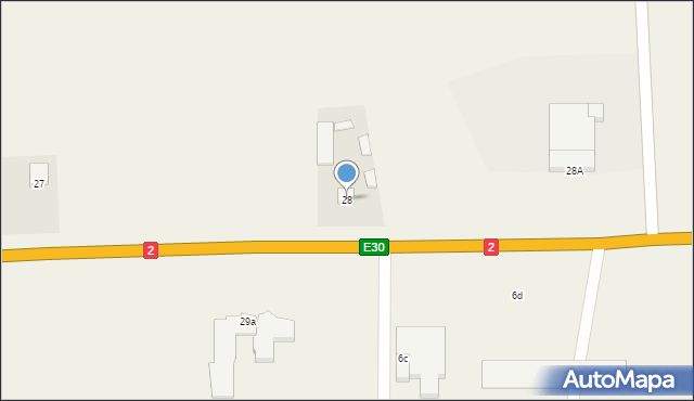 Horbów-Kolonia, Horbów-Kolonia, 28, mapa Horbów-Kolonia