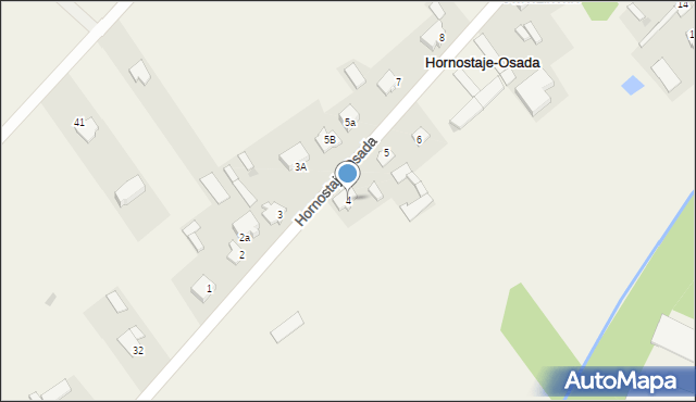 Hornostaje-Osada, Hornostaje-Osada, 4, mapa Hornostaje-Osada