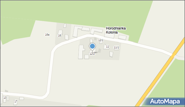 Horodnianka, Horodnianka, 12/2, mapa Horodnianka