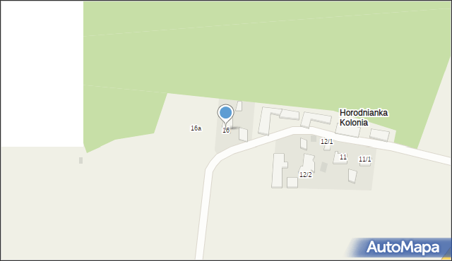 Horodnianka, Horodnianka, 16, mapa Horodnianka