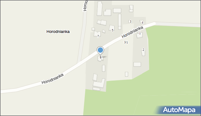 Horodnianka, Horodnianka, 6, mapa Horodnianka