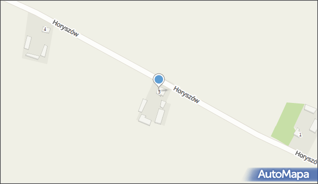 Horyszów, Horyszów, 3, mapa Horyszów