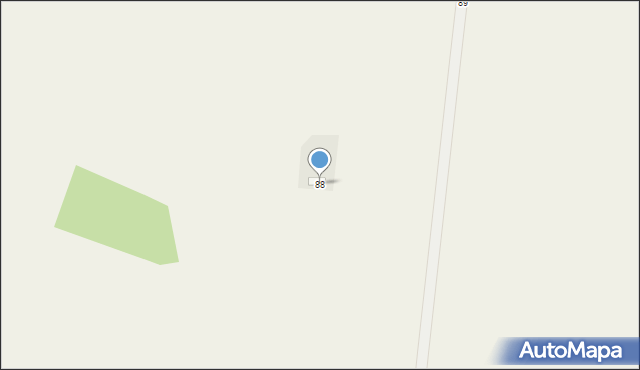 Hostynne-Kolonia, Hostynne-Kolonia, 88, mapa Hostynne-Kolonia