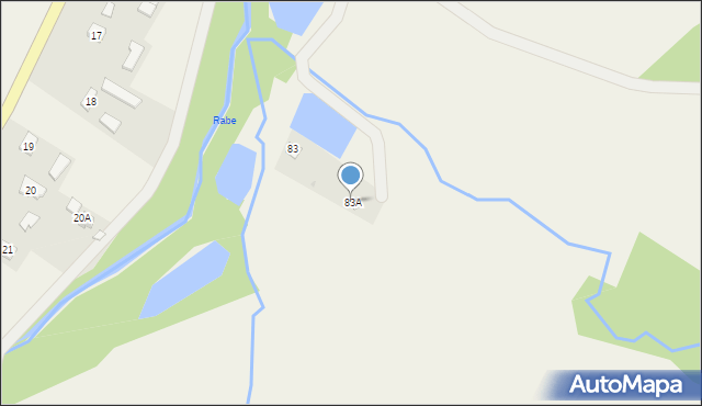 Hoszów, Hoszów, 83A, mapa Hoszów