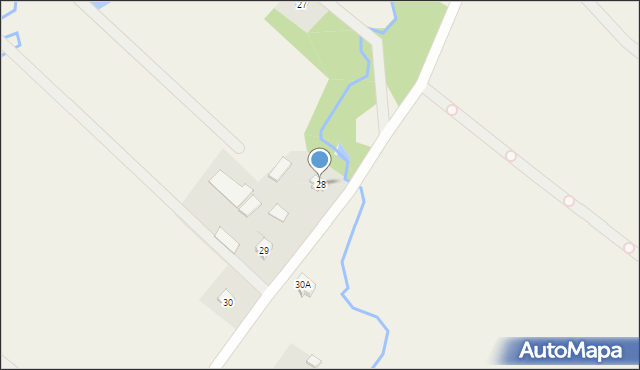 Hoszowczyk, Hoszowczyk, 28, mapa Hoszowczyk