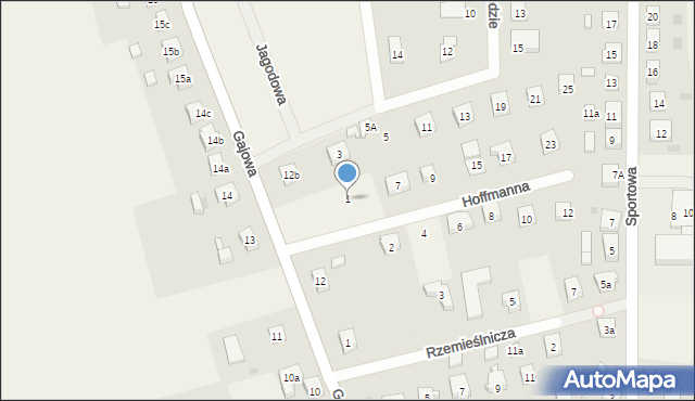 Pinczyn, Hoffmanna Stanisława, ks., 1, mapa Pinczyn