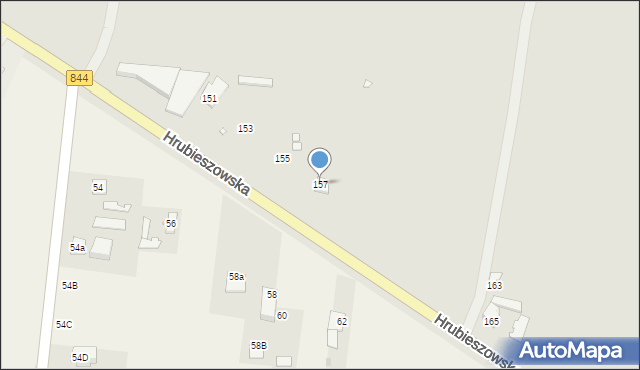 Chełm, Hrubieszowska, 157, mapa Chełma