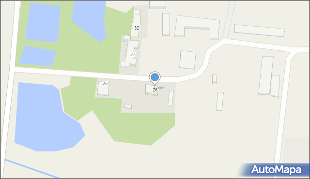 Hruszniew-Kolonia, Hruszniew-Kolonia, 26, mapa Hruszniew-Kolonia