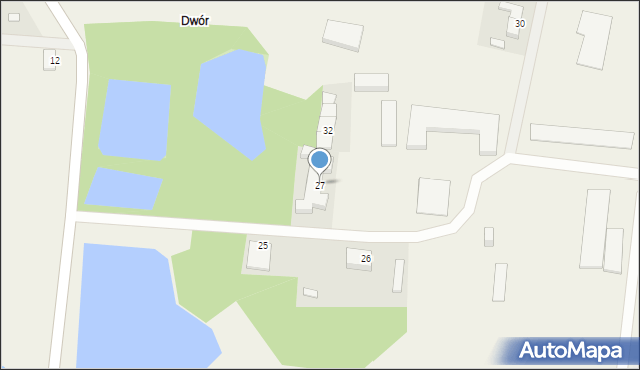 Hruszniew-Kolonia, Hruszniew-Kolonia, 27, mapa Hruszniew-Kolonia
