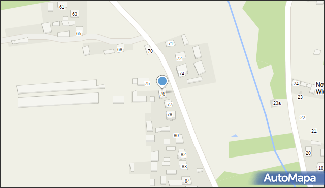 Hucisko, Hucisko, 76, mapa Hucisko