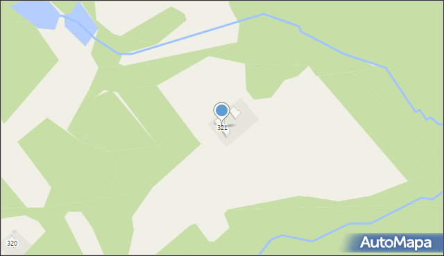 Humniska, Humniska, 321, mapa Humniska