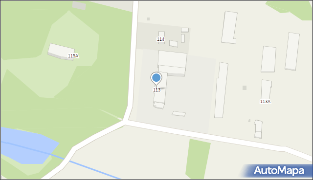 Huszlew, Huszlew, 113, mapa Huszlew