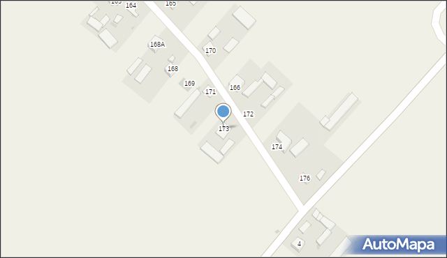Huta Józefów, Huta Józefów, 173, mapa Huta Józefów