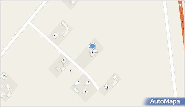 Huta Józefów, Huta Józefów, 7, mapa Huta Józefów