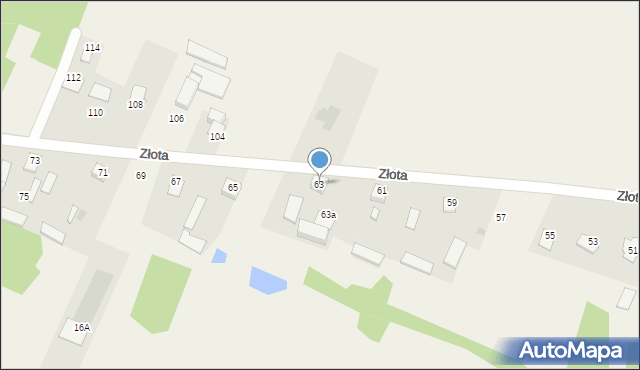 Huta Mazowszańska, Huta Mazowszańska, 19, mapa Huta Mazowszańska