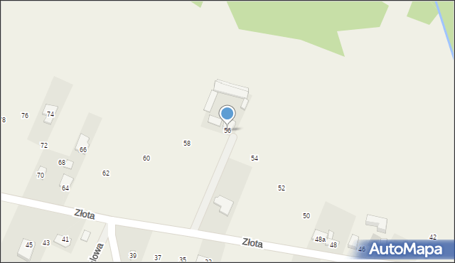 Huta Mazowszańska, Huta Mazowszańska, 23, mapa Huta Mazowszańska