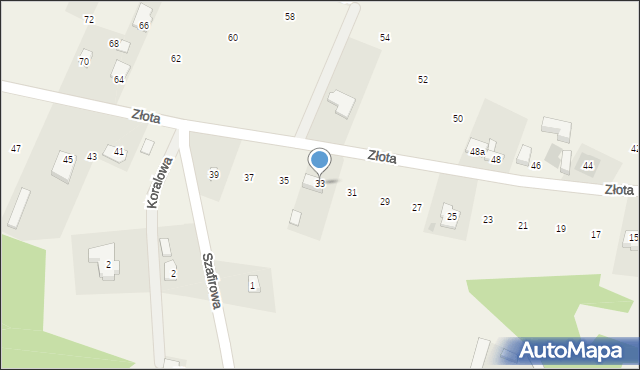 Huta Mazowszańska, Huta Mazowszańska, 23F, mapa Huta Mazowszańska