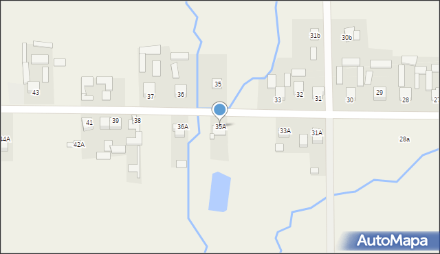 Huta Podłysica, Huta Podłysica, 35A, mapa Huta Podłysica