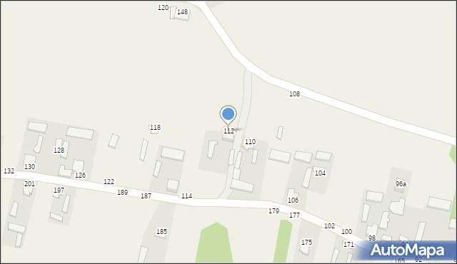 Hutków, Hutków, 112, mapa Hutków