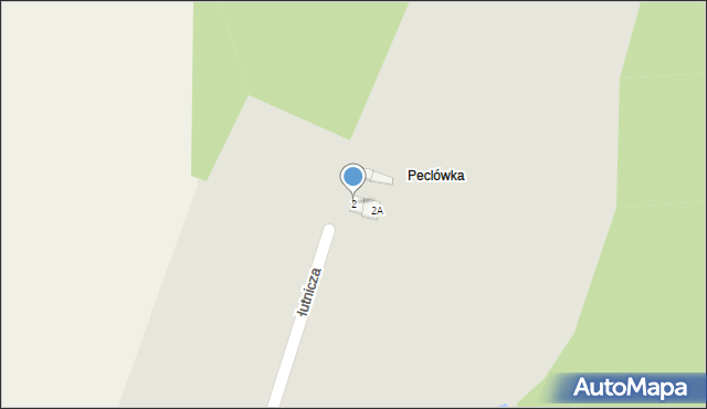 Mikołów, Hutnicza, 2, mapa Mikołów