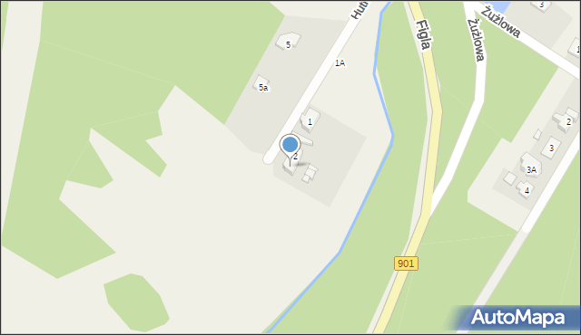 Pietraszów, Hutnicza, 2A, mapa Pietraszów