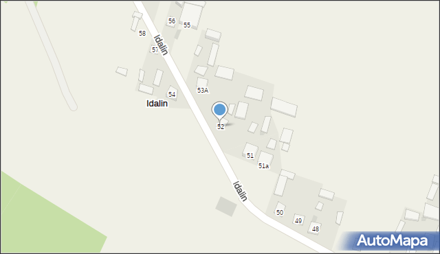 Idalin, Idalin, 52, mapa Idalin