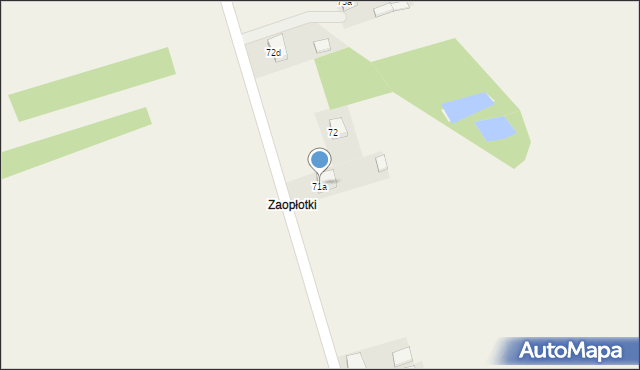 Idzikowice, Idzikowice, 72a, mapa Idzikowice