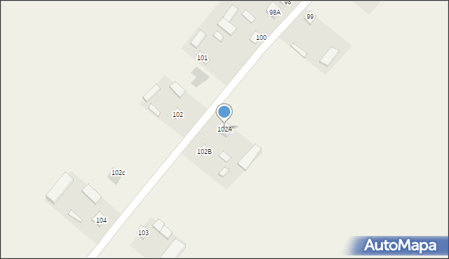 Ignaców, Ignaców, 102A, mapa Ignaców