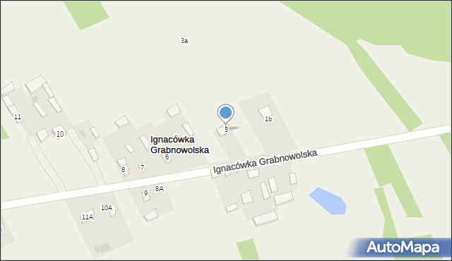 Ignacówka Grabnowolska, Ignacówka Grabnowolska, 3, mapa Ignacówka Grabnowolska