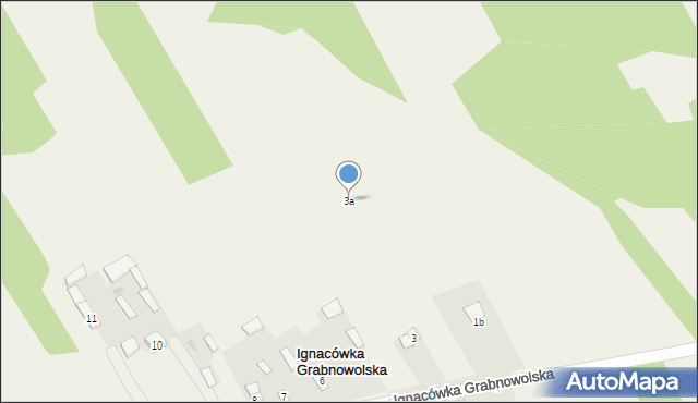 Ignacówka Grabnowolska, Ignacówka Grabnowolska, 3a, mapa Ignacówka Grabnowolska