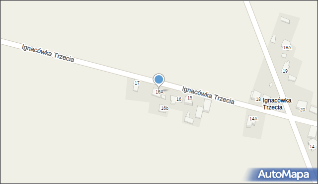 Ignacówka Trzecia, Ignacówka Trzecia, 16A, mapa Ignacówka Trzecia