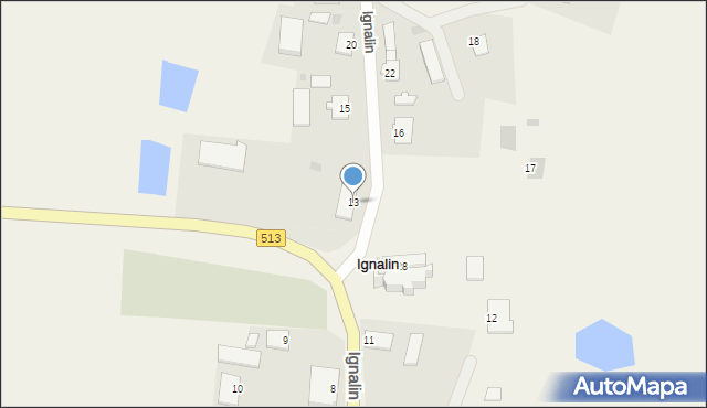 Ignalin, Ignalin, 13, mapa Ignalin