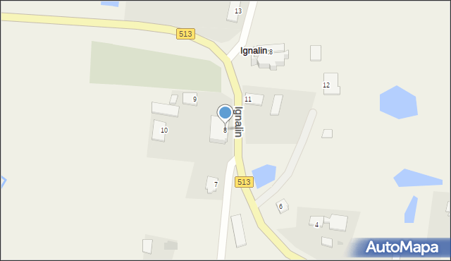 Ignalin, Ignalin, 8, mapa Ignalin