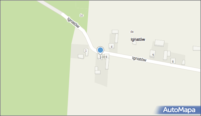 Ignatów, Ignatów, 2, mapa Ignatów