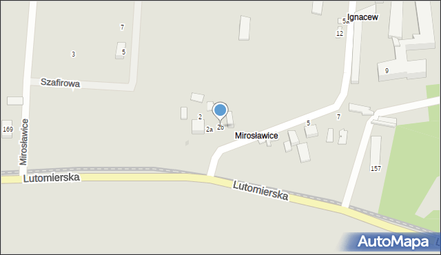 Konstantynów Łódzki, Ignacew, 2b, mapa Konstantynów Łódzki