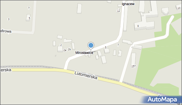 Konstantynów Łódzki, Ignacew, 3, mapa Konstantynów Łódzki