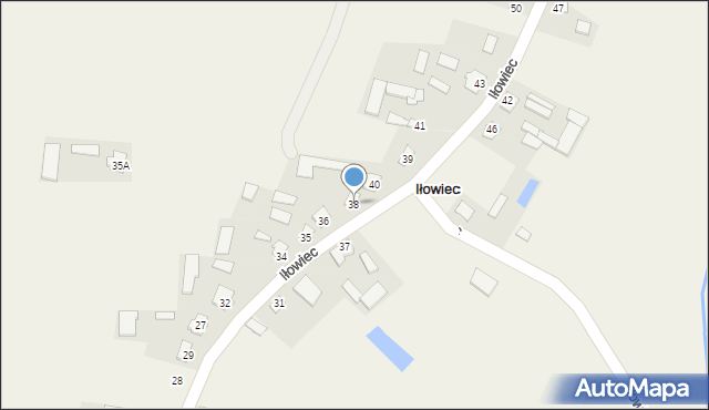 Iłowiec, Iłowiec, 38, mapa Iłowiec