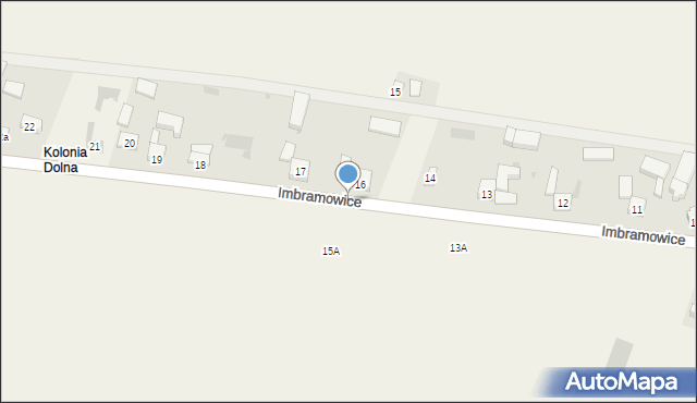 Imbramowice, Imbramowice, 119, mapa Imbramowice