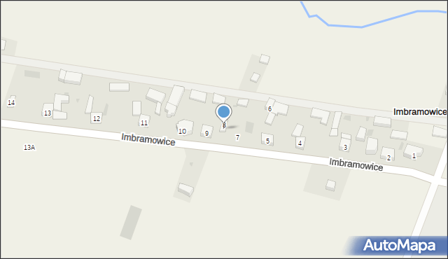 Imbramowice, Imbramowice, 8, mapa Imbramowice