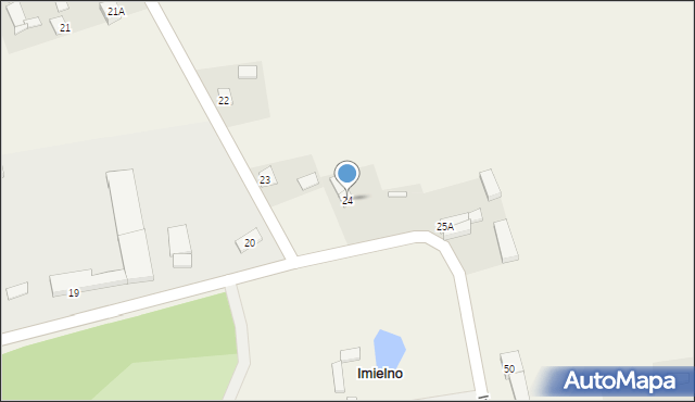 Imielno, Imielno, 24, mapa Imielno